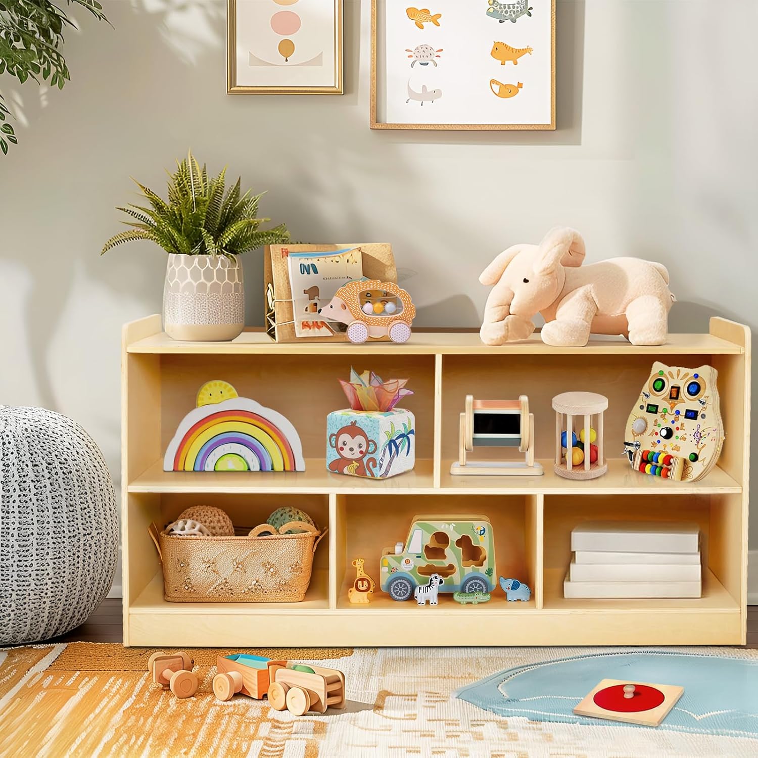 Toy storage units